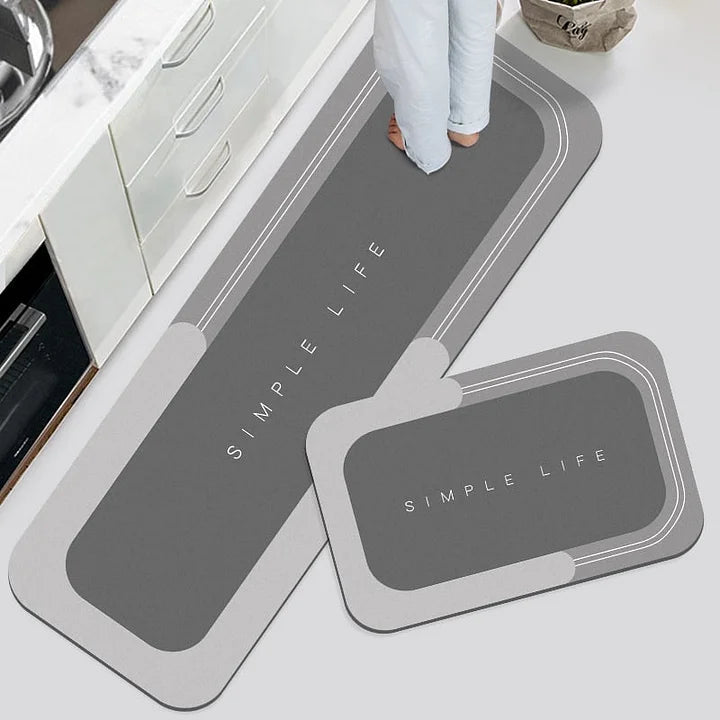 Bathroom Bath Mat — Safe Dryness Without Slipping Hazard Homezys