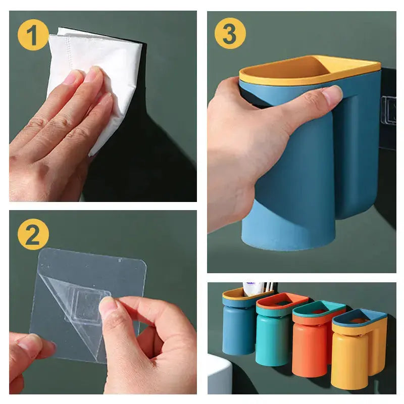 AquaGrip™ — Damage-Free, Drip-Proof Bathroom Organizer Mivoza Deutschland