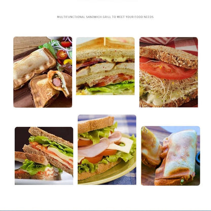 Double-sided sandwich pan – Non-stick aluminum breakfast griddle Homezys