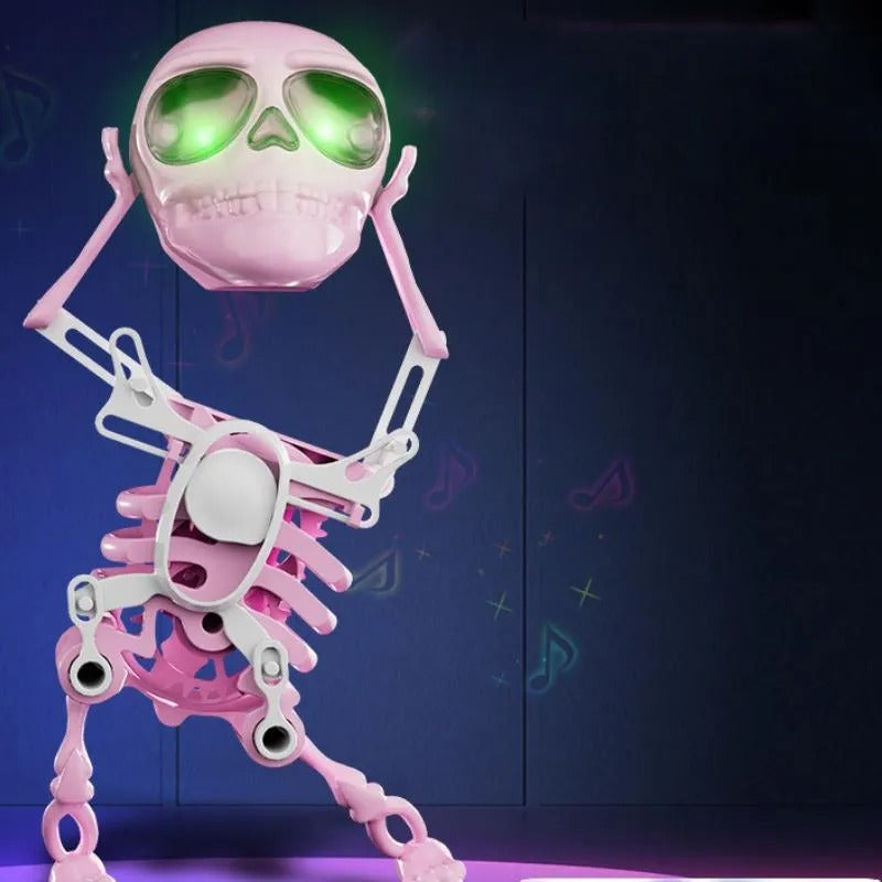 Dancing Skeleton Figure – Glowing Dance Decoration with Playful Glow Homezys