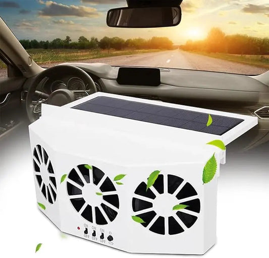 Solar-Powered Car Ventilator – Wireless & Compact Homezys