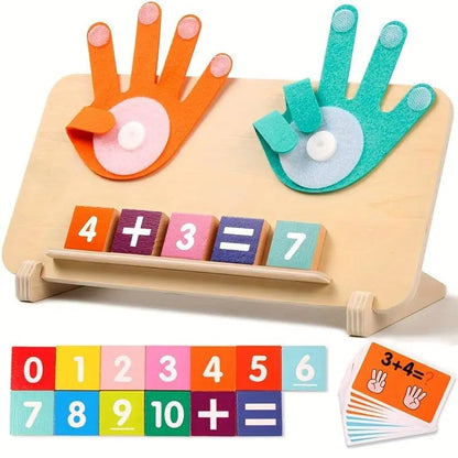 Wooden Number Learning Game — Learn Math Playfully Homezys