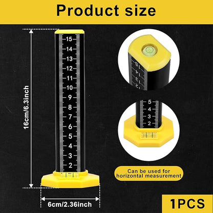 Precision Height Gauge — Magnetic Base with Built-in Spirit Levels Homezys
