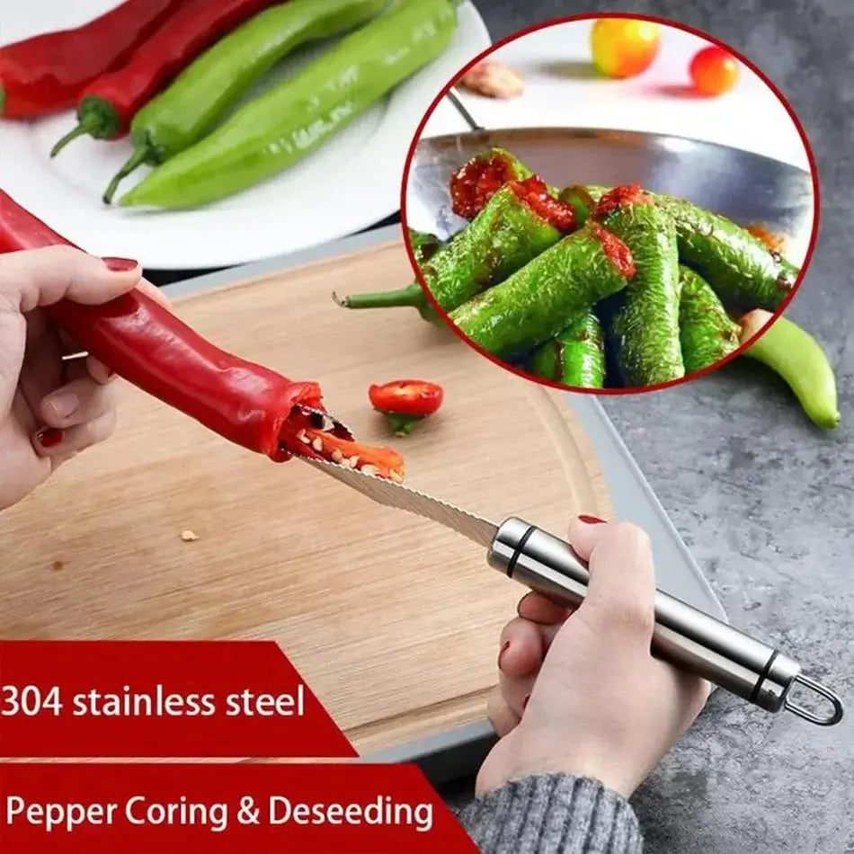 Pepper Seed Corer Remover Zorenza