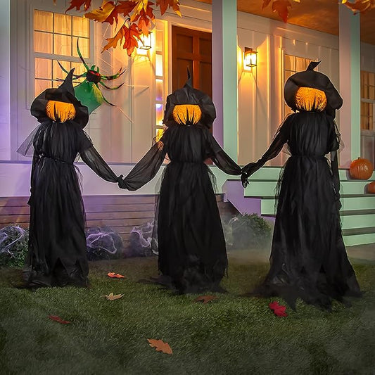 Halloween Witch Garden Stake – Outdoor Water Decor Homezys