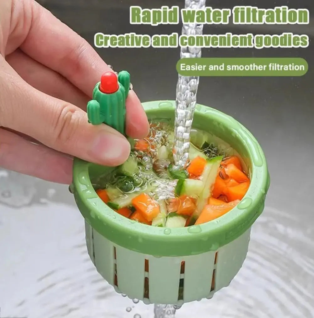 Cactus Kitchen Automatic Dumping Sink Filter Zorenza