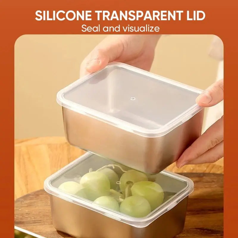 ✨LAST DAY 49% OFF - Stainless Steel Food Storage Container Zorenza