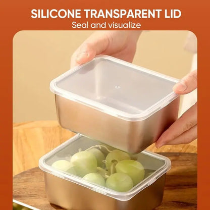 ✨LAST DAY 49% OFF - Stainless Steel Food Storage Container Zorenza