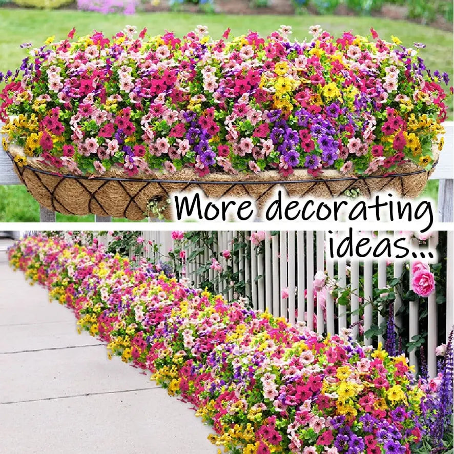 💥Upgraded high-grade material 🌱UV Resistant Lifelike Artificial Flowers Zorenza