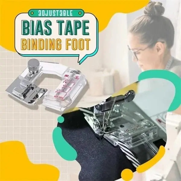 🔥Adjustable Bias Tape Binding Foot🌙 Zorenza