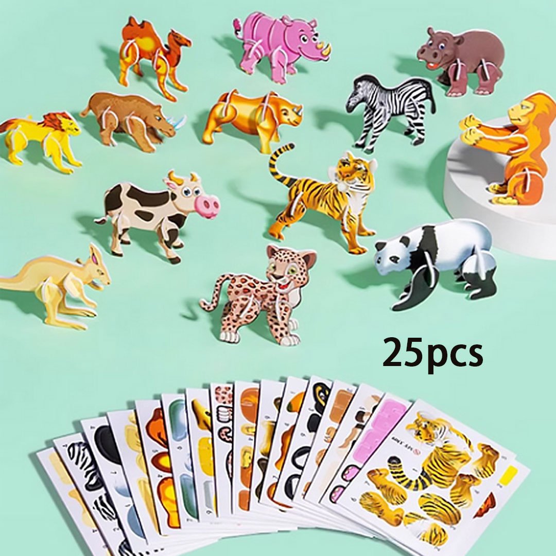 Buy 15 Get 10 FREE | STEM 3D Puzzle Kit for Children – Boosts Learning Homezys