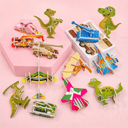 Buy 15 Get 10 FREE | STEM 3D Puzzle Kit for Children – Boosts Learning Homezys