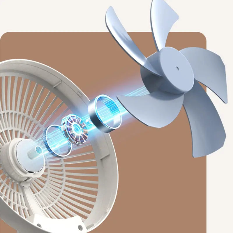 3 Speed Portable Dual-Use Wall Mounted Fan Homezys