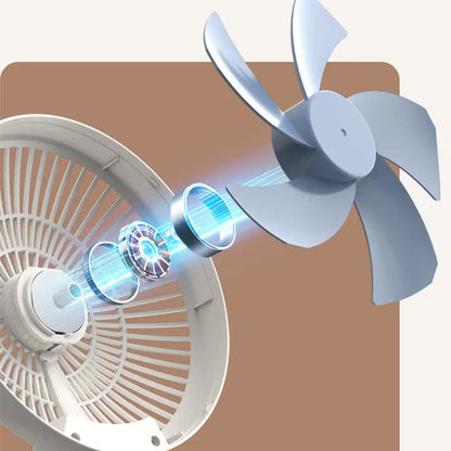 3 Speed Portable Dual-Use Wall Mounted Fan Homezys