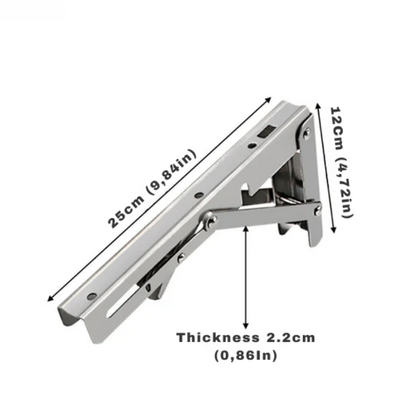 Foldable Bracket — More Space and Clear Organization Homezys