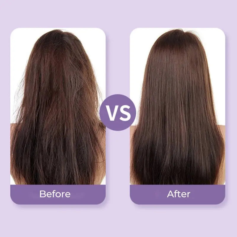 Portable Hair Straightening Brush – Comb & straightener in one for effortless styling on the go Homezys