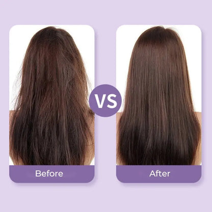 Portable Hair Straightening Brush – Comb & straightener in one for effortless styling on the go Homezys