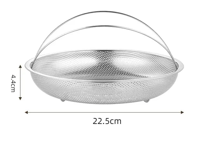 All-In-One Stainless Steel Steamer With Handle Zorenza