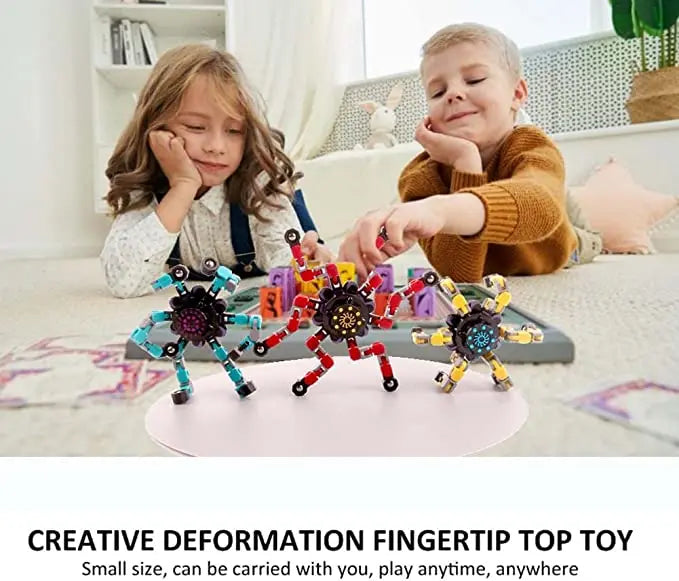 Transformable Fingertip Gyro Zorenza