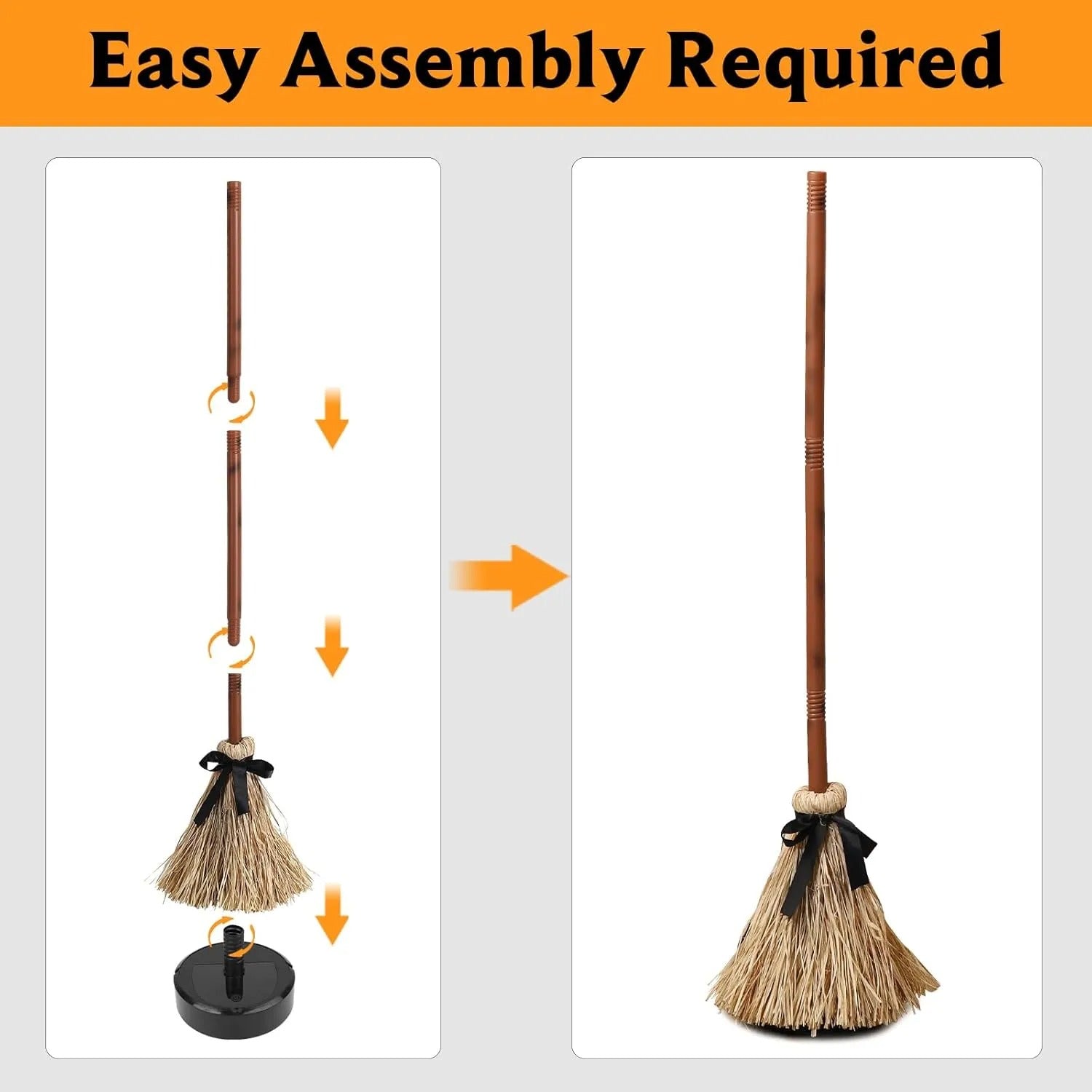 Floating witch’s broom – Moves and dances with sound and touch Homezys