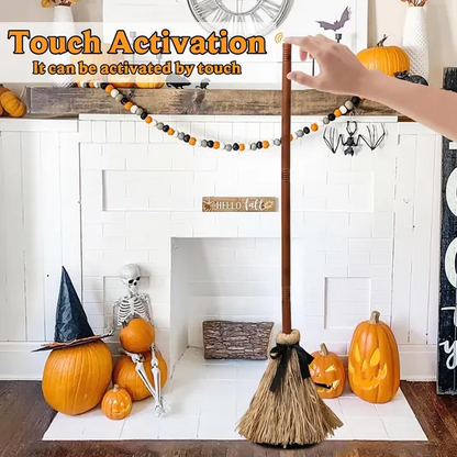 Floating witch’s broom – Moves and dances with sound and touch Homezys