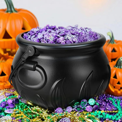 Spooky witch’s cauldron – Fog and floating magic bottle feature Homezys