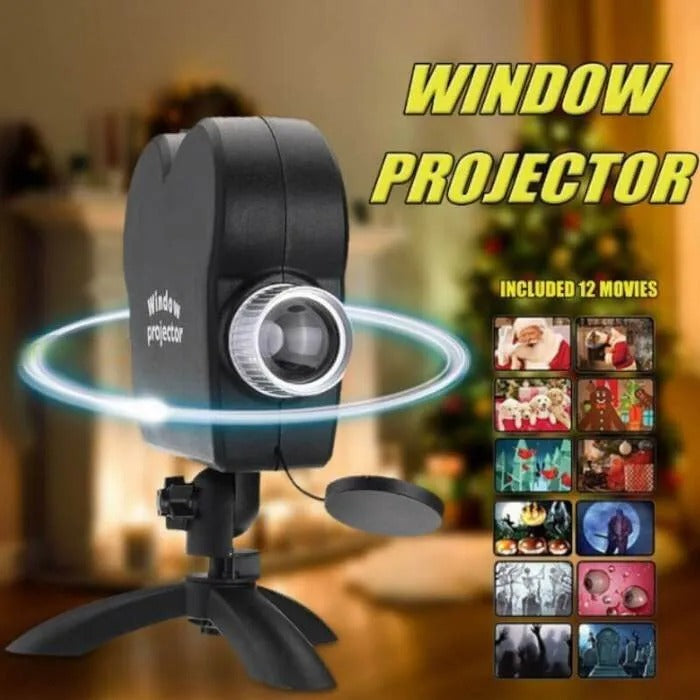 Grusel-Projektor-Set — Schaurige Szenen für Fenster & Partys Mivoza Deutschland
