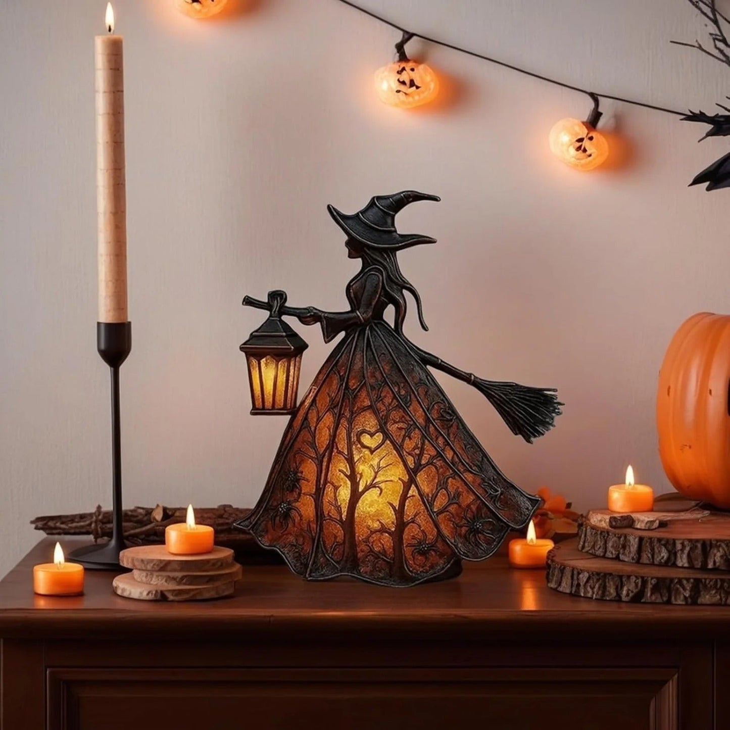 Halloween Witch Lamp — Legend of the Soul-Seeking Witch Homezys