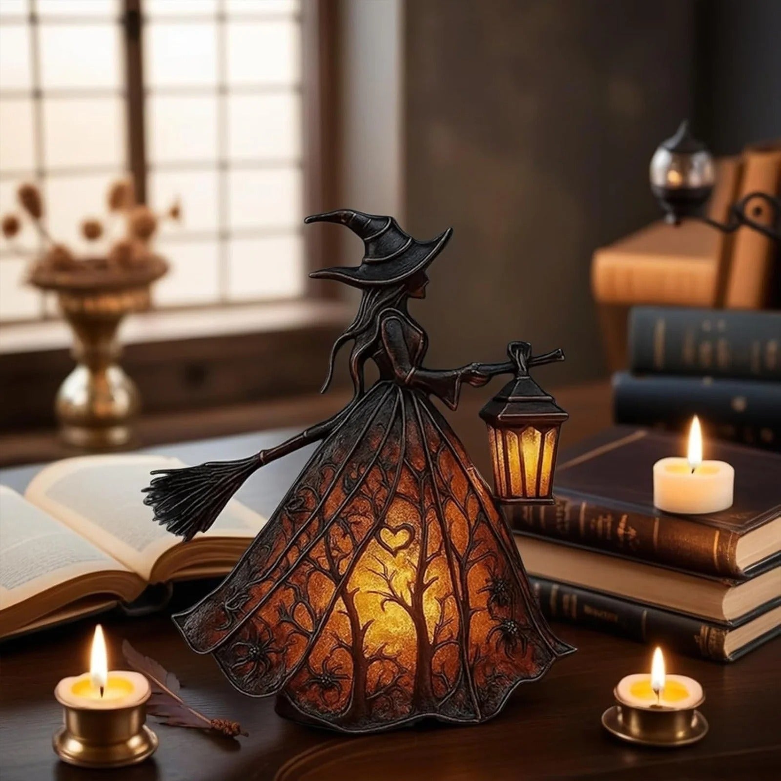 Halloween Witch Lamp — Legend of the Soul-Seeking Witch Homezys