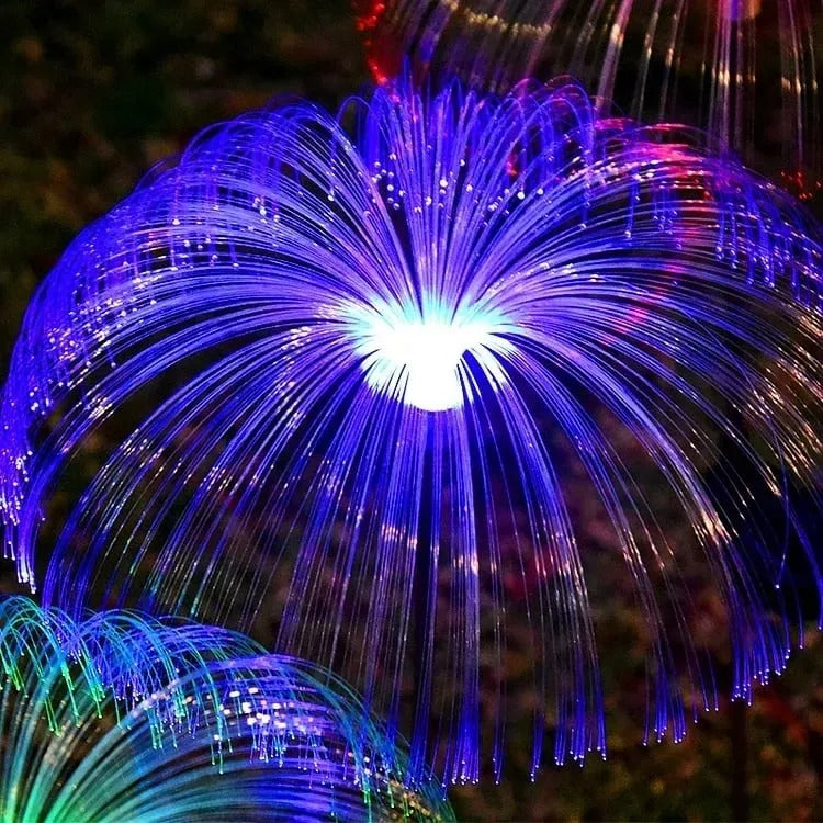 Solar jellyfish garden light – Colour-changing night illumination Homezys