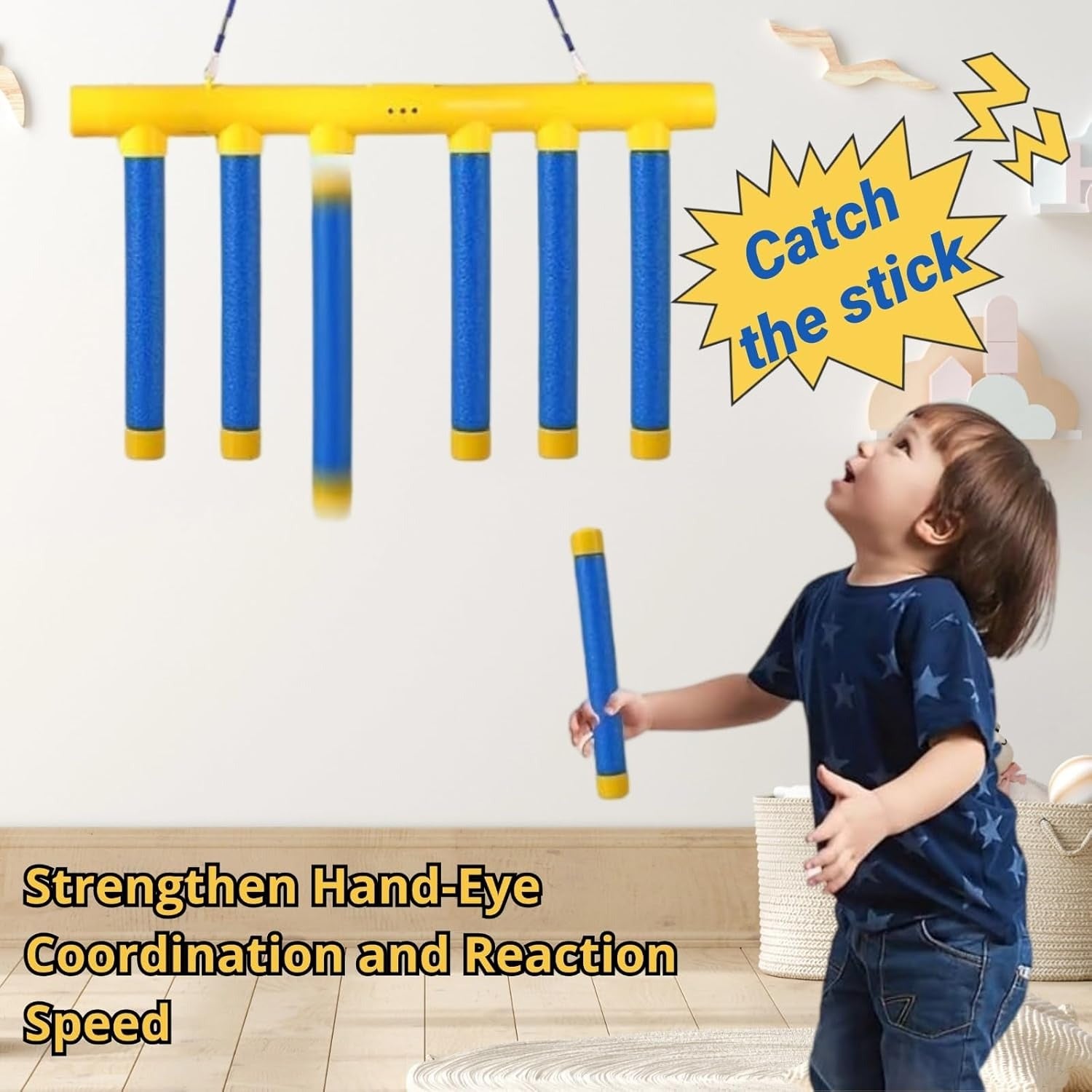 Reflex challenge game ‘Catch & Win’ – Improve speed and agility Homezys