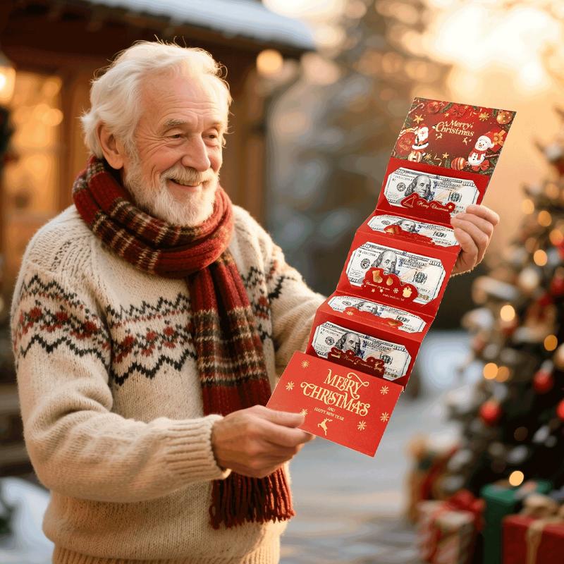 Weihnachts-Geldkuverts — Persönlich schenken mit festlichem Stil 2er-Set Mivoza Deutschland