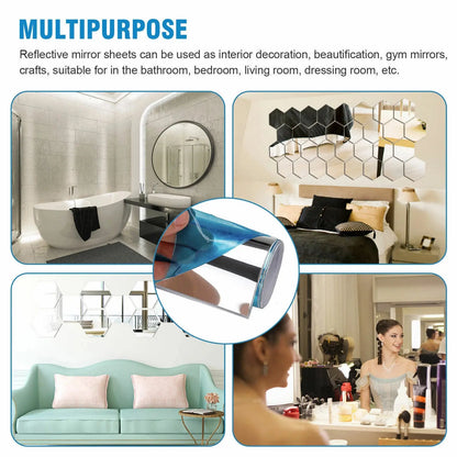 Ultra-flexible mirror - Safe and shatterproof Homezys