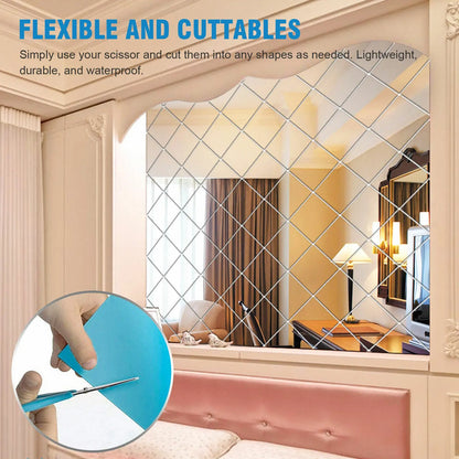 Ultra-flexible mirror - Safe and shatterproof Homezys