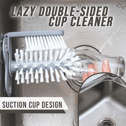 Double-sided cup cleaner with suction cup Zorenza