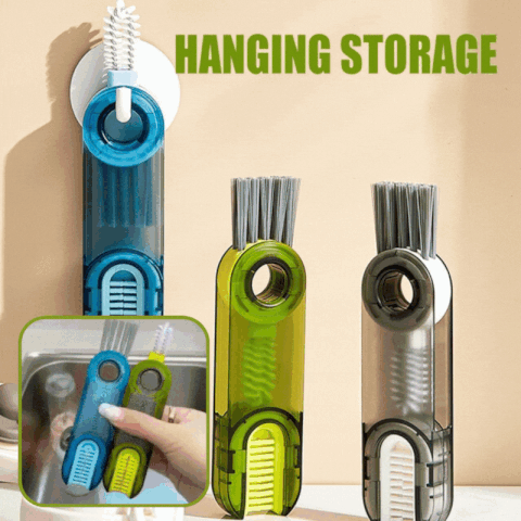 3-in-1 multifunctional cleaning brush - the right brush for every corner Zorenza