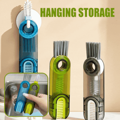 3-in-1 multifunctional cleaning brush - the right brush for every corner Zorenza