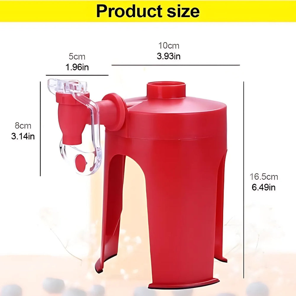Hand-operated beverage dispenser – easy and spill-free pouring Homezys