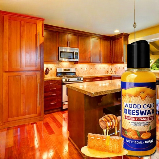 Buy 1 Get 1 FREE | Natural Beeswax & Orange Oil Wood Balm – Restore and Protect Wooden Surfaces Homezys