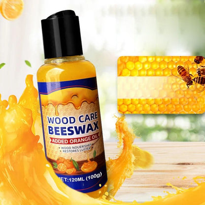 Buy 1 Get 1 FREE | Natural Beeswax & Orange Oil Wood Balm – Restore and Protect Wooden Surfaces Homezys