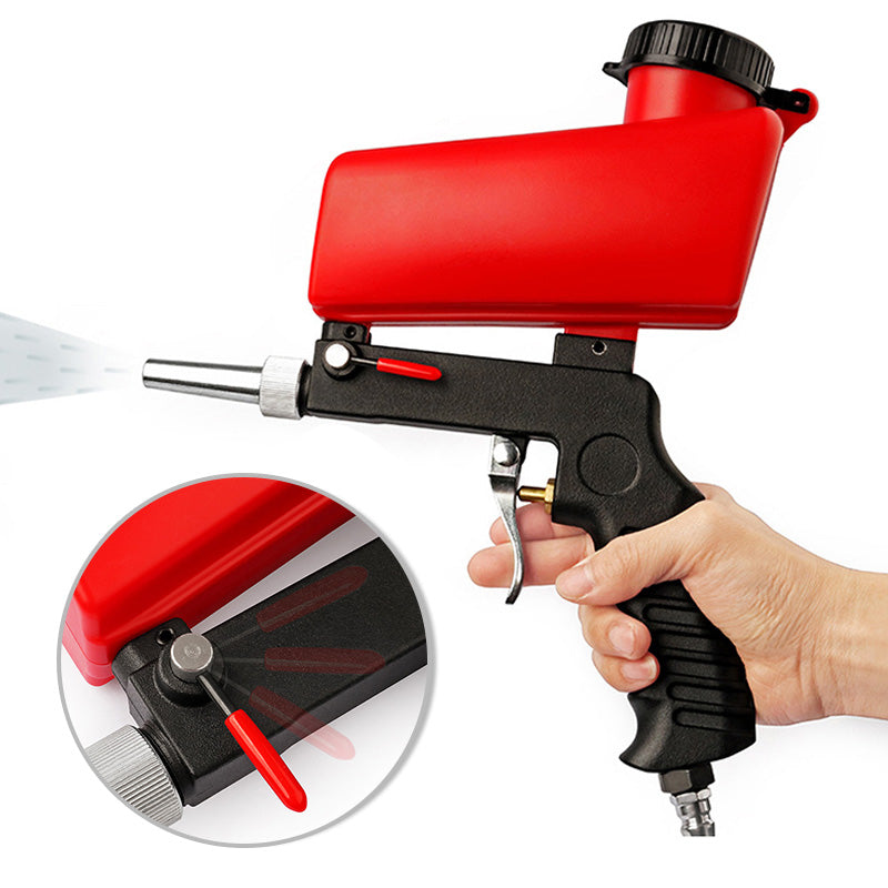 Portable Pneumatic Sandblasting Gun– High-Efficiency Tool for Rust & Paint Removal Homezys