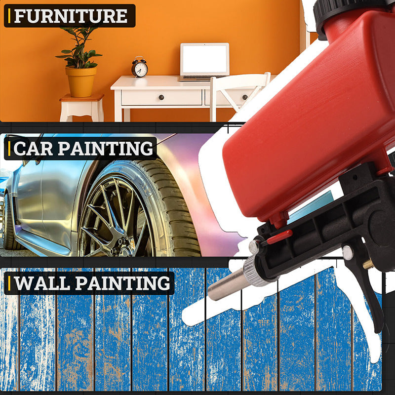 Portable Pneumatic Sandblasting Gun– High-Efficiency Tool for Rust & Paint Removal Homezys