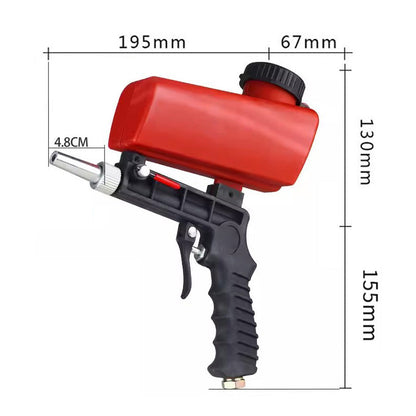 Portable Pneumatic Sandblasting Gun– High-Efficiency Tool for Rust & Paint Removal Homezys