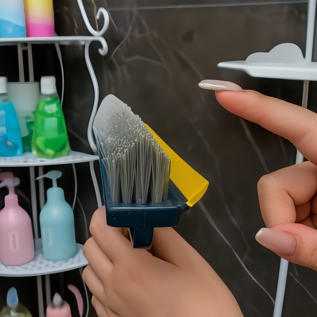 2-in-1 Floor Brush – Deep Cleaning for Corners & Joints Homezys