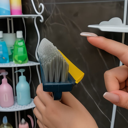 2-in-1 Floor Brush – Deep Cleaning for Corners & Joints Homezys